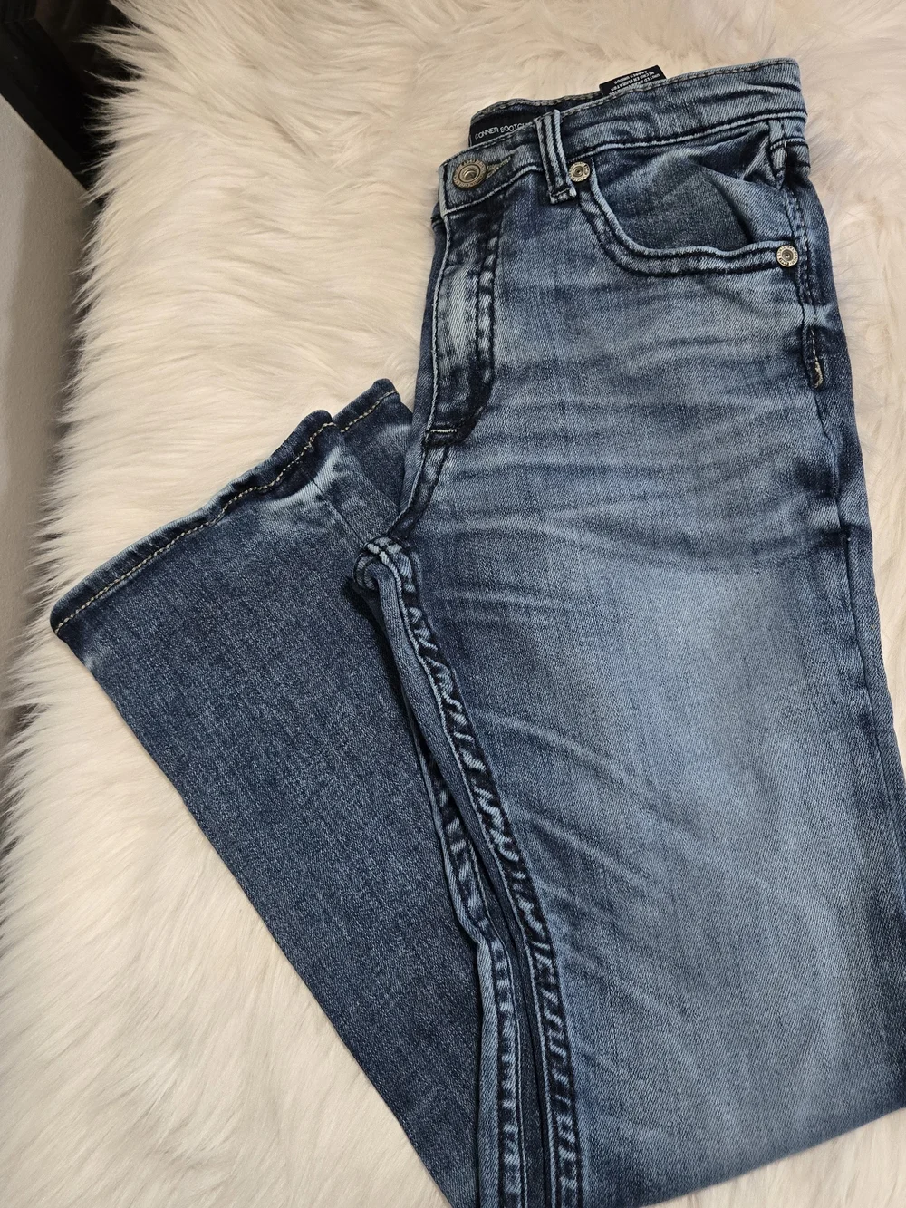 0BKE Boy's Blue Jeans